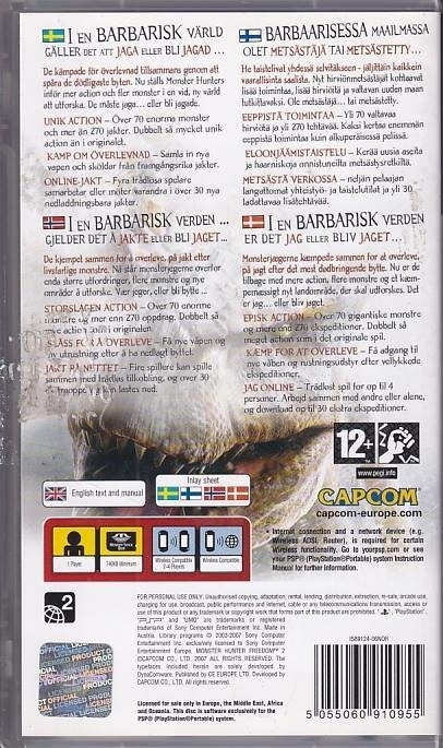 Monster Hunter 2 - PSP Spil (B Grade) (Genbrug)